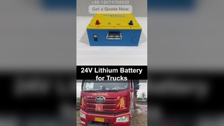 24V truck battery 