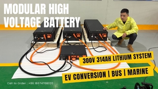 300V High Voltage LiFePO4 Battery